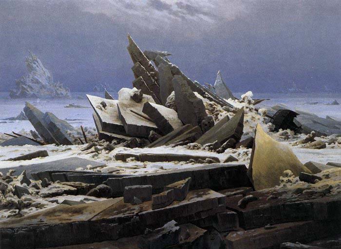 Caspar David Friedrich The Sea of Ice